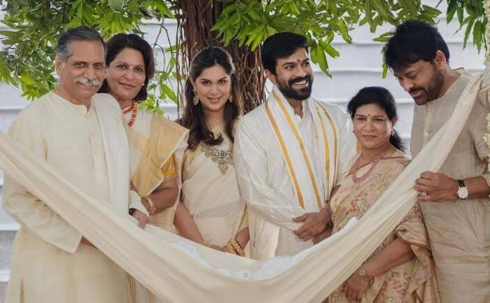 Ram Charan & Upasana's Baby Naming Ceremony - gossipystars